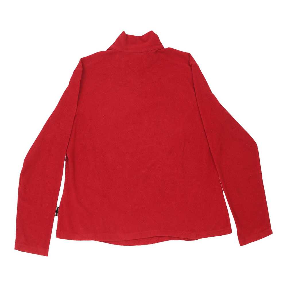 Jack Wolfskin Fleece - Large Red Polyester - image 2