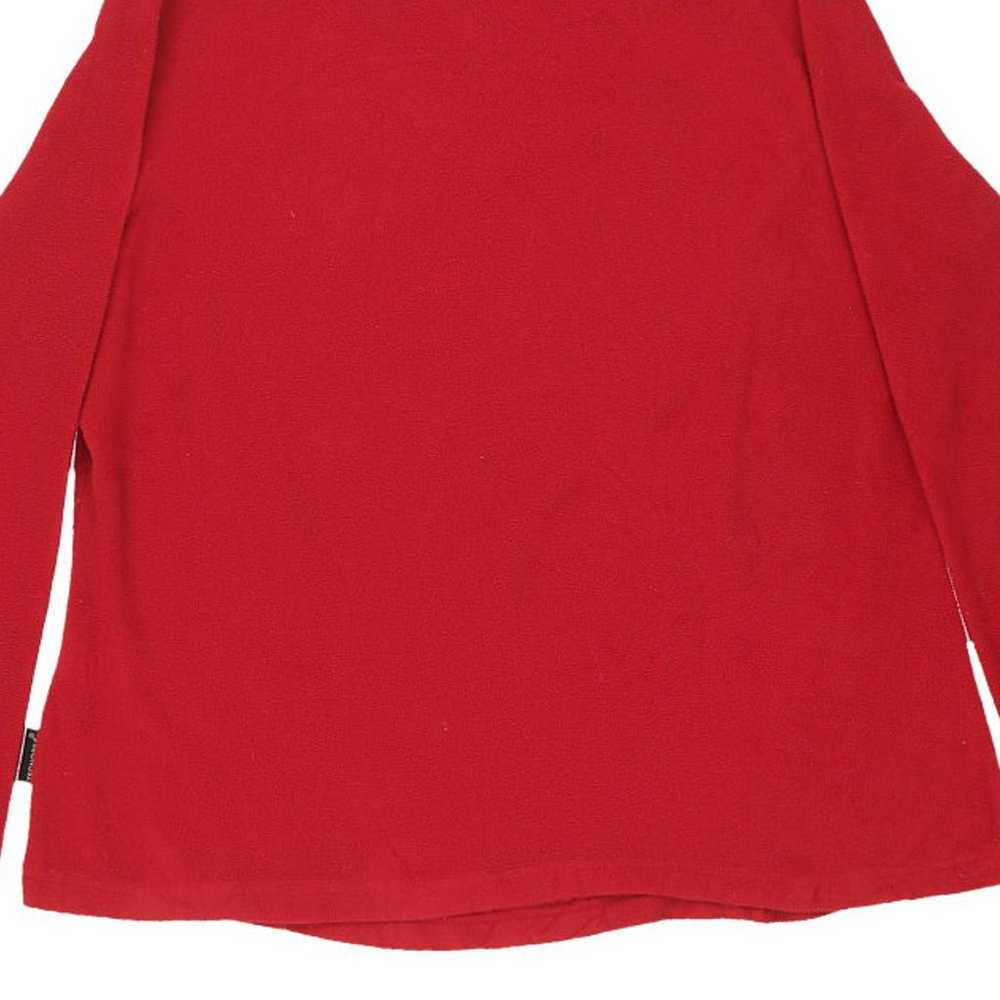 Jack Wolfskin Fleece - Large Red Polyester - image 6