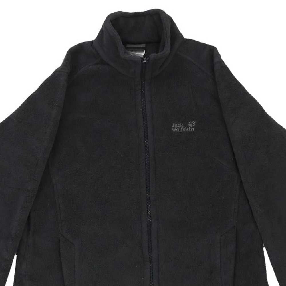 Jack Wolfskin Fleece - Large Black Polyester - image 3