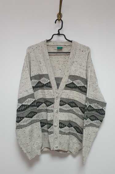 Cardigan × Streetwear × Vintage Vintage Canda Gray