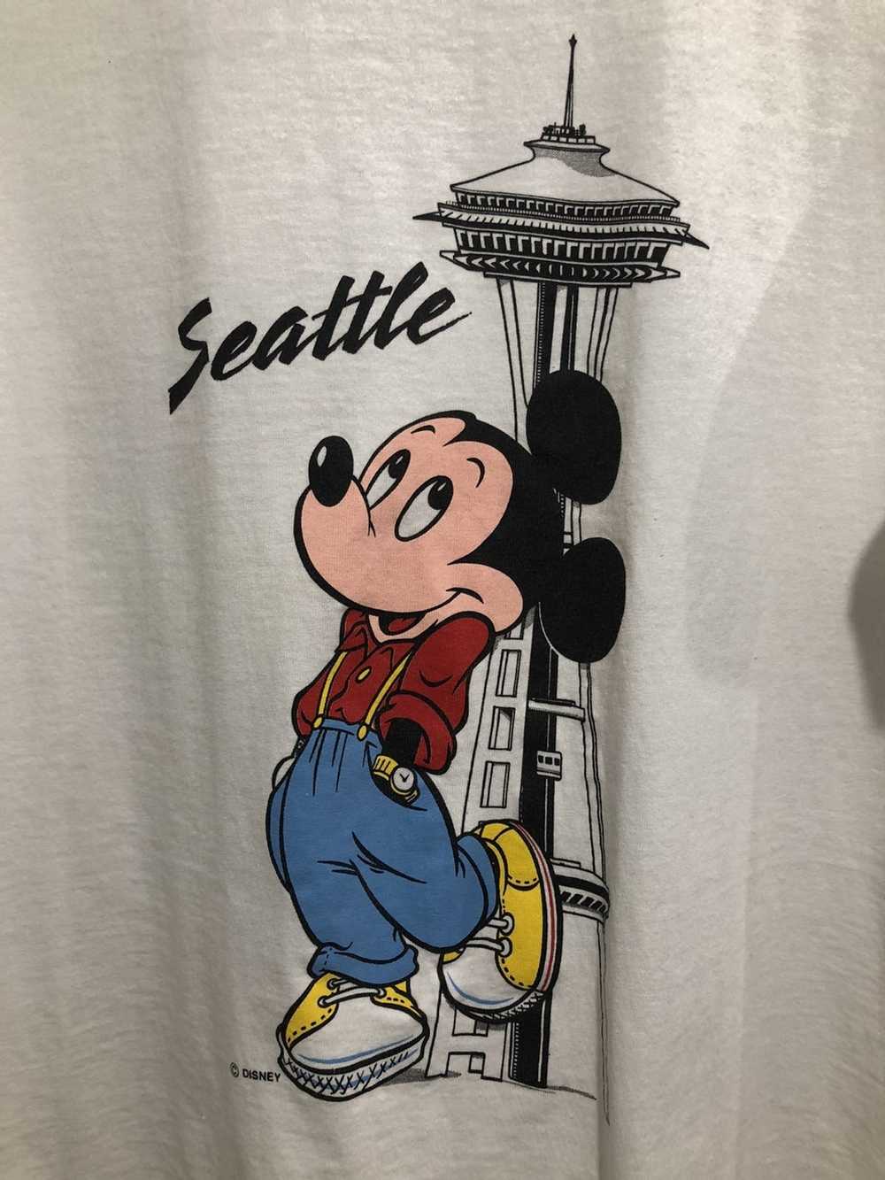 Vintage 1990s Seattle Mickey tee - image 2