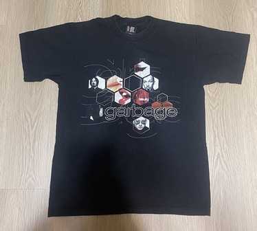 Garbage I Think I'm Paranoid Lips Men's T Shirt Rock Band