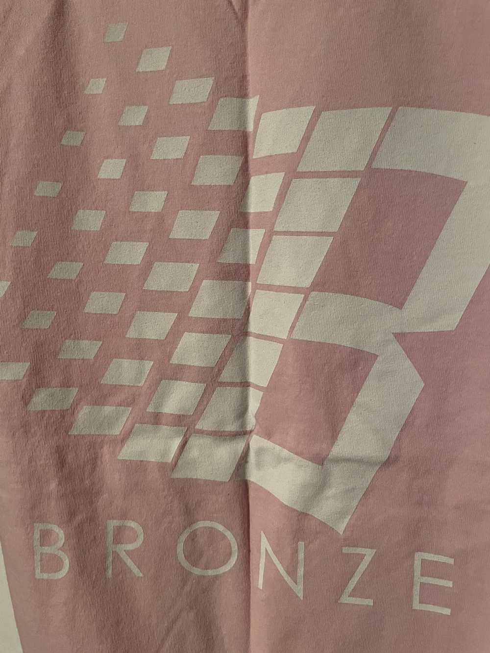 Bronze 56k Bronze56k Windows Logo Pink Shirt - image 4