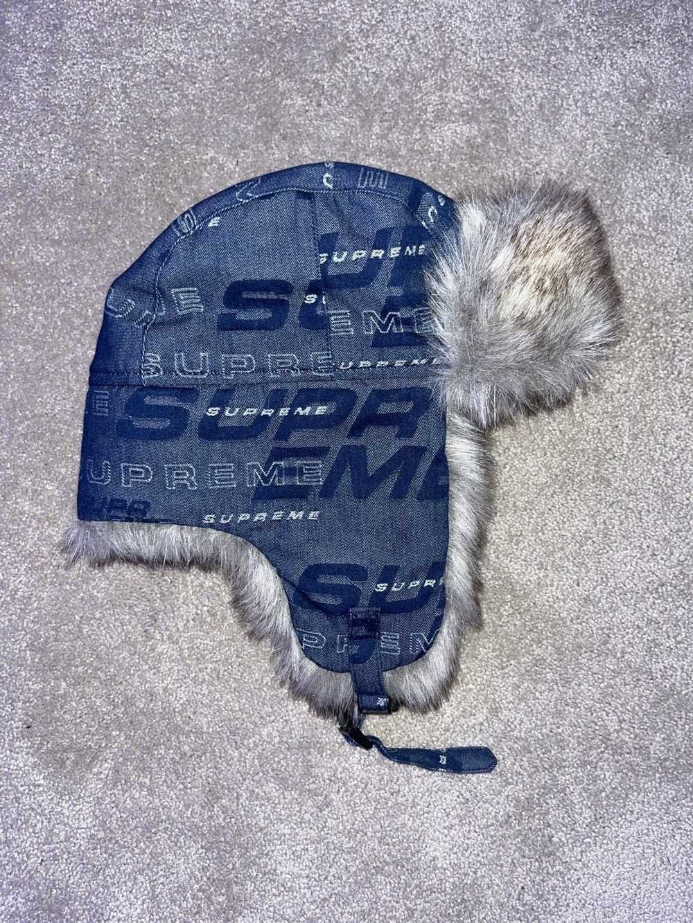 Supreme Supreme “Dimensions Logo” Denim trooper h… - image 3