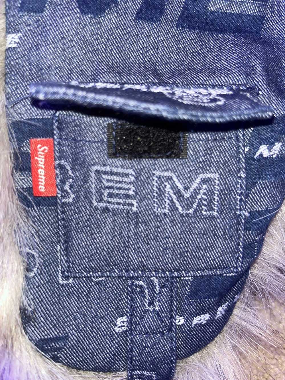 Supreme Supreme “Dimensions Logo” Denim trooper h… - image 6