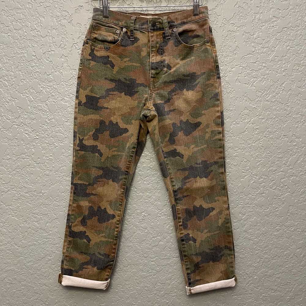 Madewell Madewell Camo The High Rise Slim Boyfrie… - image 1