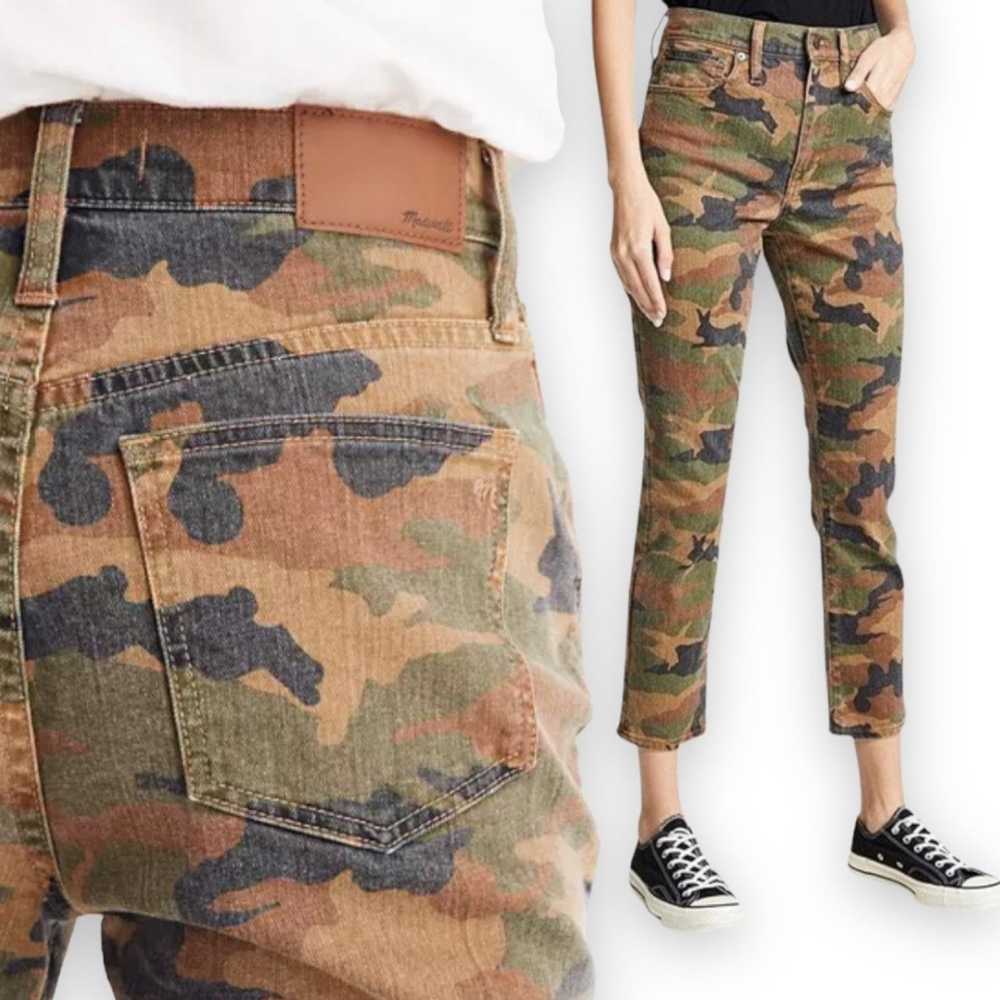 Madewell Madewell Camo The High Rise Slim Boyfrie… - image 7