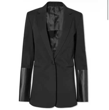 Helmut Lang HELMUT LANG | Leather Panel Blazer