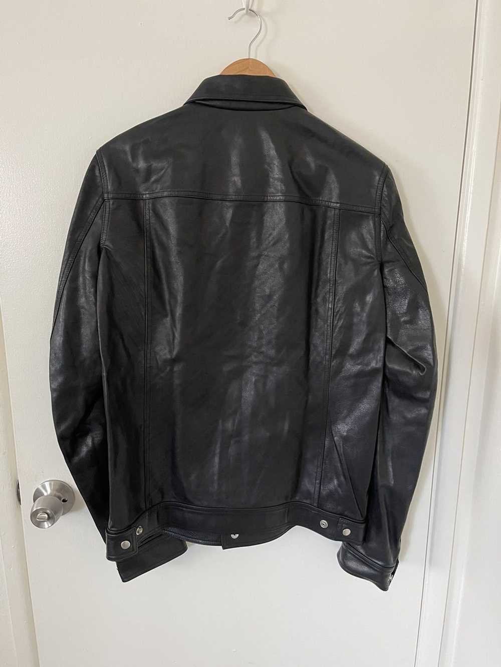 Rick Owens Larry F/W 19 Leather Jacket - image 2