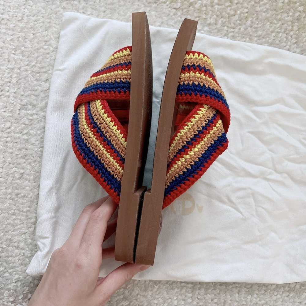Chloe New-like Chloé Woody Crossover Crochet Slid… - image 6