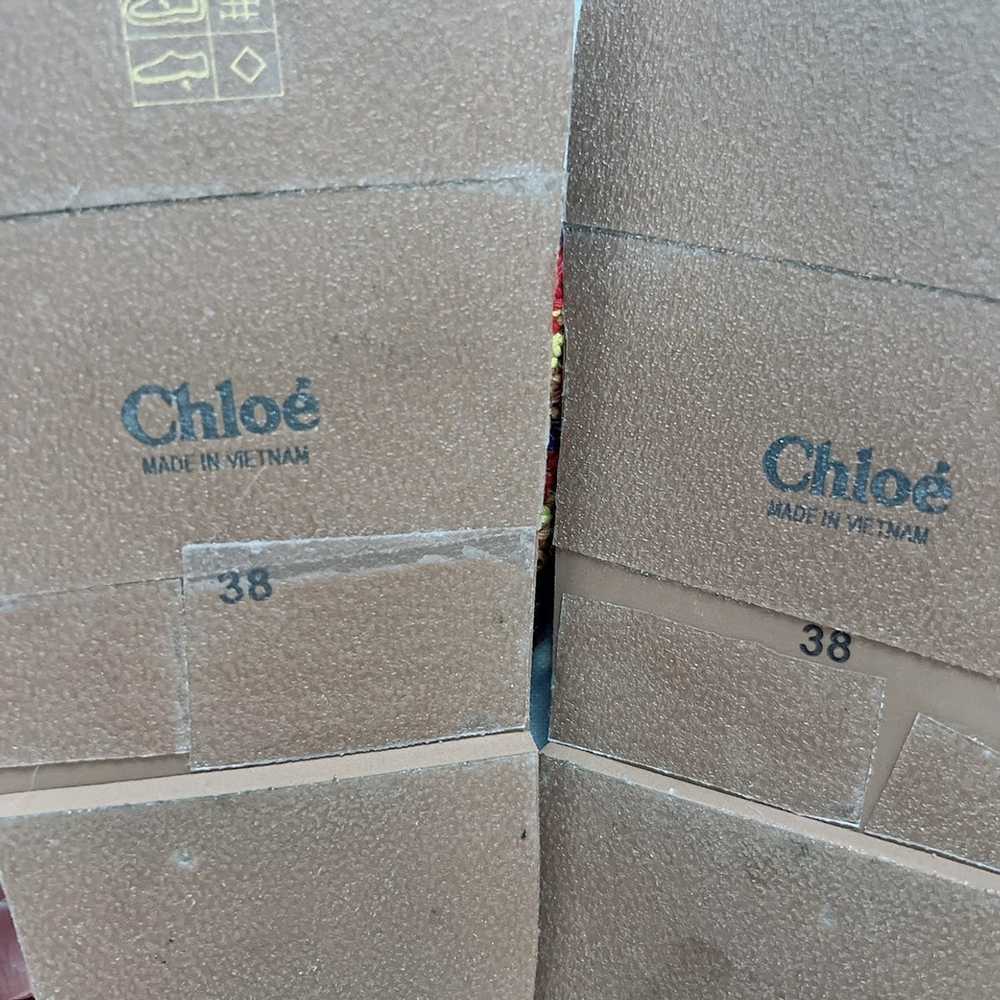 Chloe New-like Chloé Woody Crossover Crochet Slid… - image 9