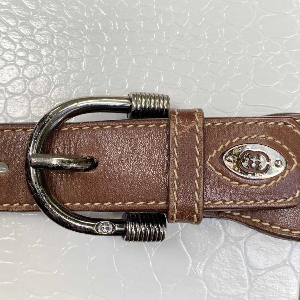 Gucci Gucci Authentic Leather Ultra Rare Vintage … - image 5