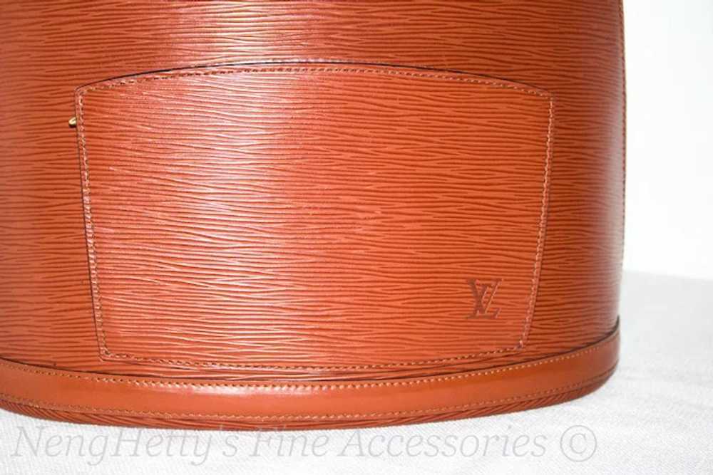 Vintage Louis Vuitton Epi Gobelins Backpack - image 5