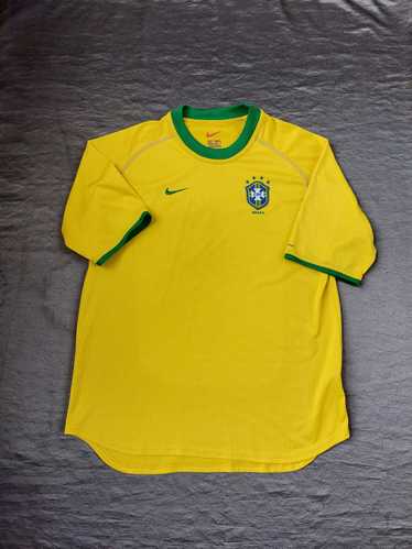 Vintage 2000s Nike Brazil Football Zip-Up Track