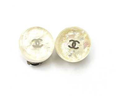 Chanel resin cc earrings - Gem