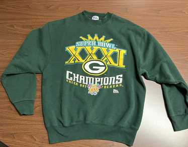 Vintage 1997 GREEN BAY PACKERS CHAMPIONSHIP SWEAT… - image 1