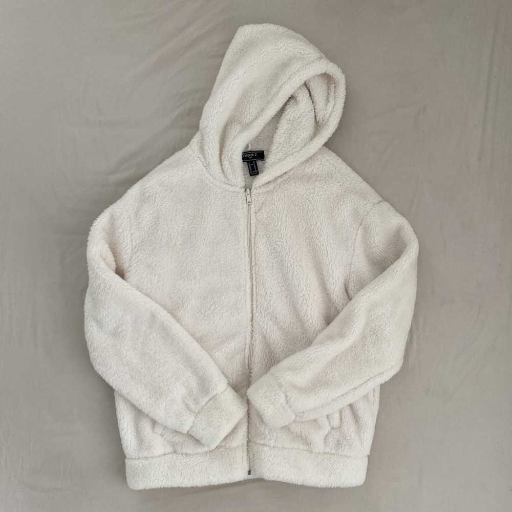 Forever 21 Forever 21 Hooded Teddy Jacket - image 1