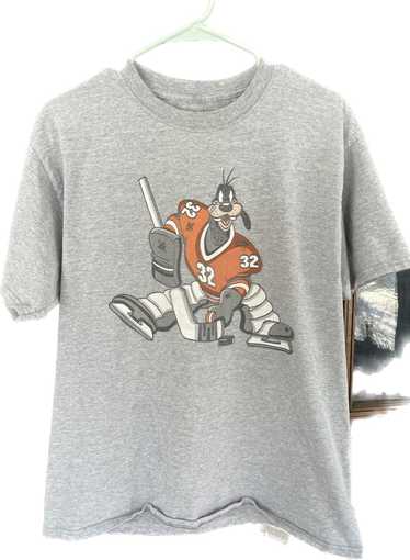 NHL Hockey Philadelphia Flyers Pluto Mickey Driving Disney Shirt Long Sleeve  T-Shirt
