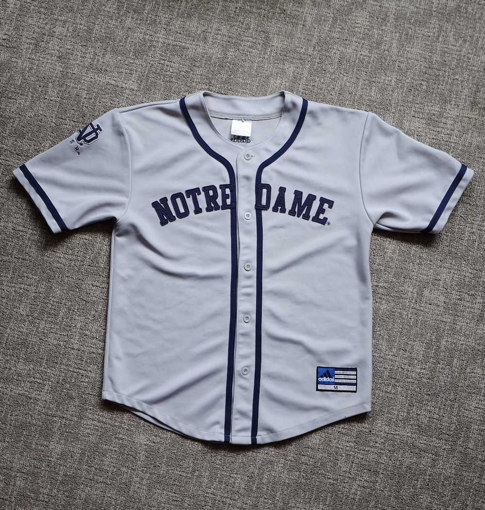 Adidas Vintage Notre Dame Baseball Jersey - image 1