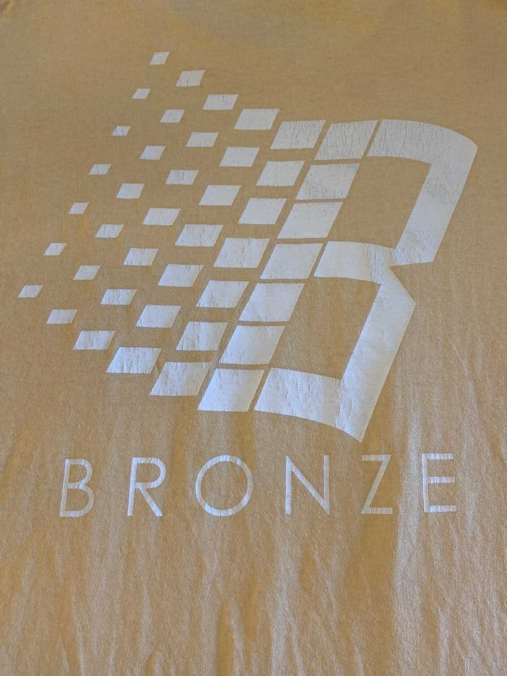 Bronze 56k Bronze 56k Classic Logo Peach Tshirt - image 3