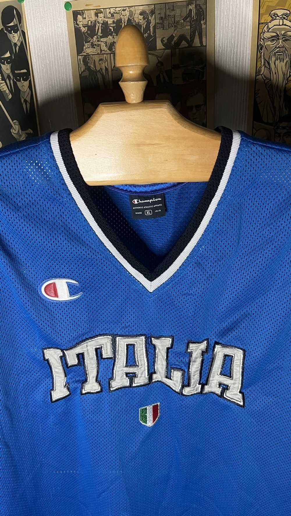 Champion × NBA × Vintage Early 00’s Italy Nationa… - image 2