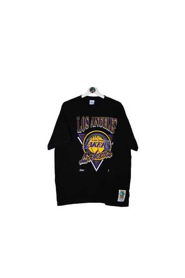 Vintage 90s Los Angeles Lakers Show Time Aerial Assault Salem T-Shirt