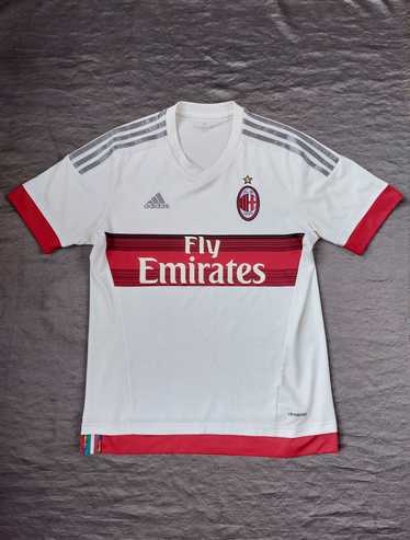 Adidas Official 2014-15 AC Milan Football Soccer Jersey Size 