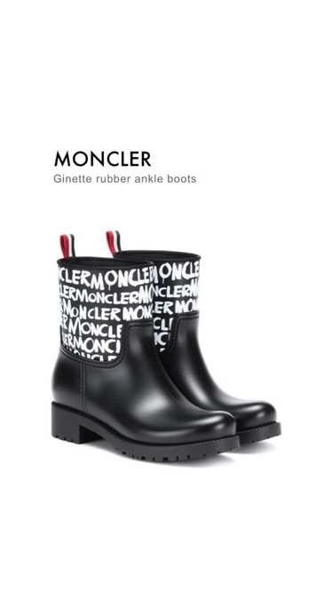 Moncler Moncler Ginette rubber ankle boots