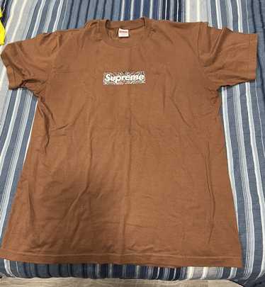 Supreme Supreme bandana brown box logo shirt