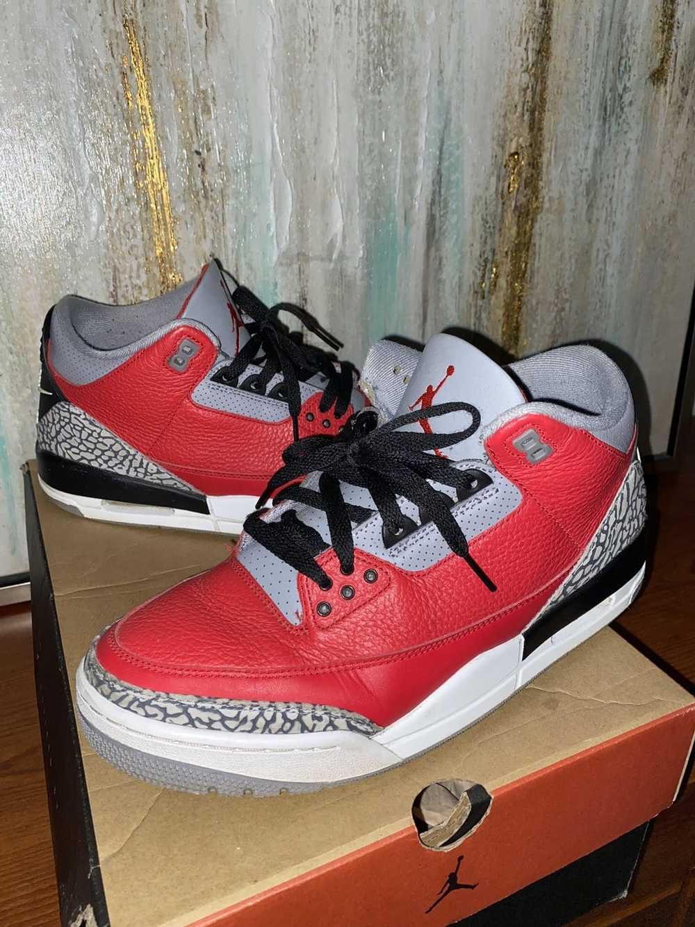 Jordan Brand × Nike Jordan 3 Retro Fire Red - image 1