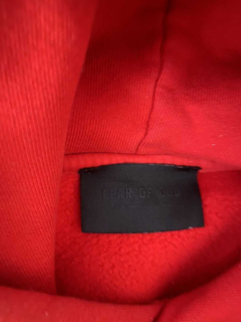 Fear of God fear of god 7th red sweater - image 8