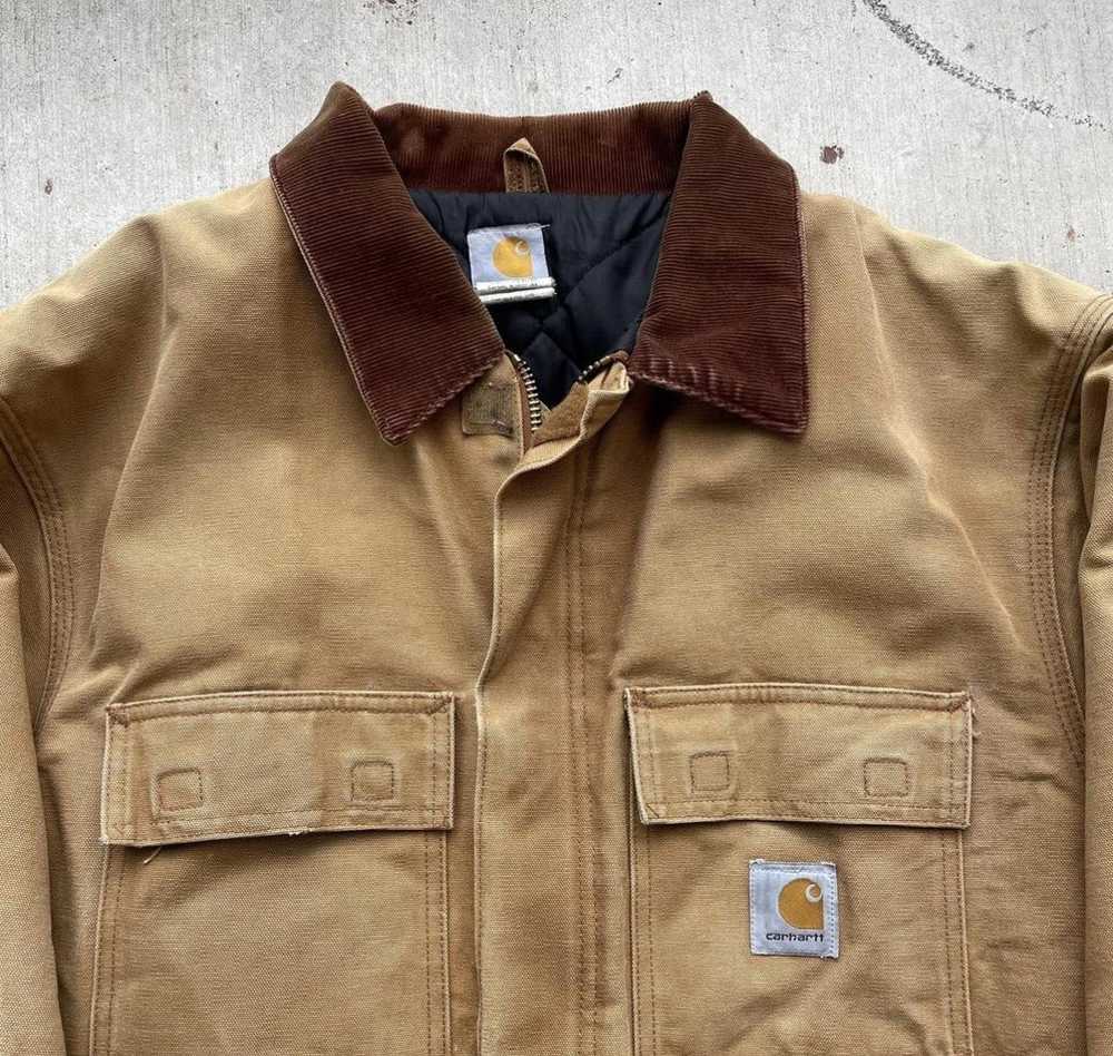 Carhartt × Vintage Vintage tan carhartt jacket - image 2