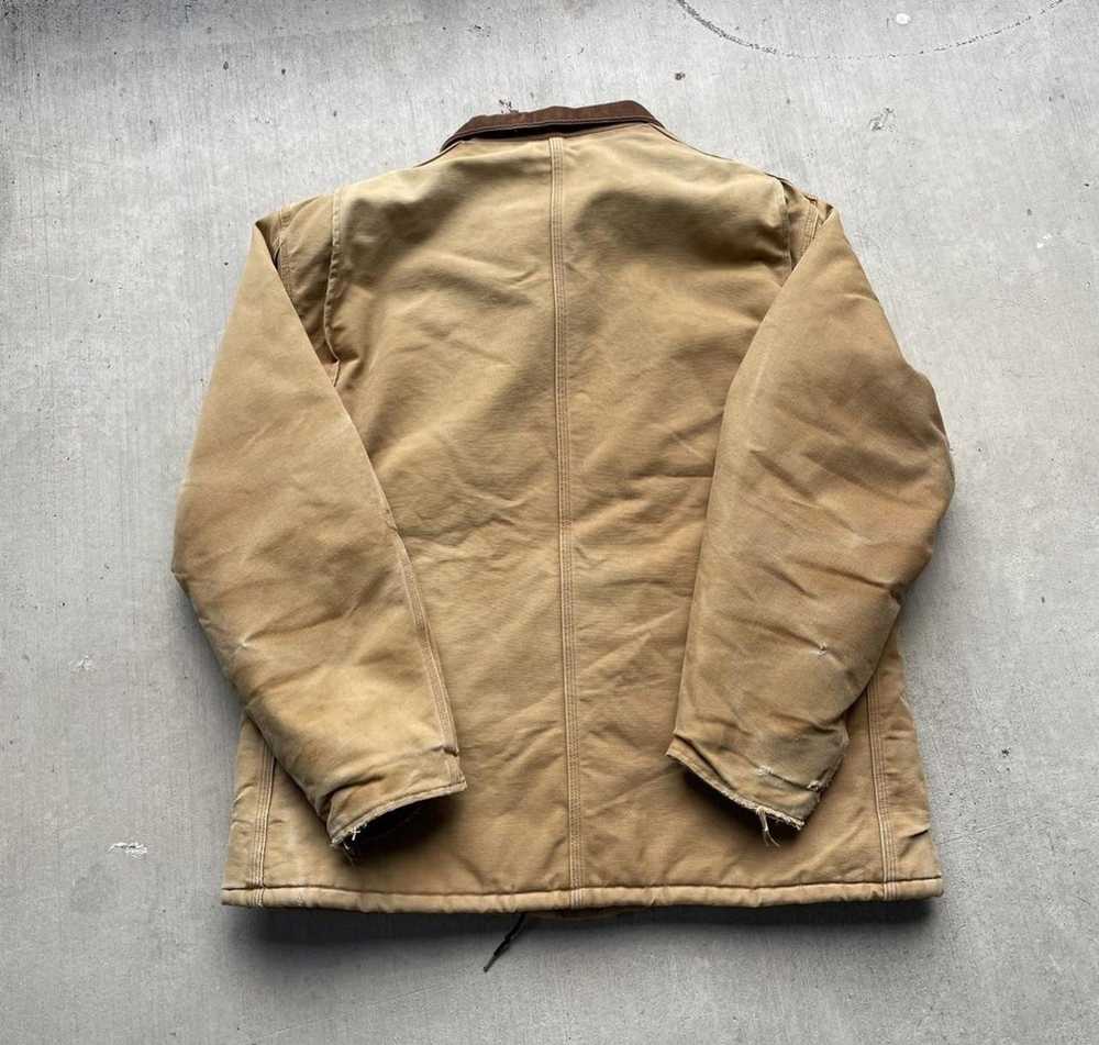 Carhartt × Vintage Vintage tan carhartt jacket - image 3