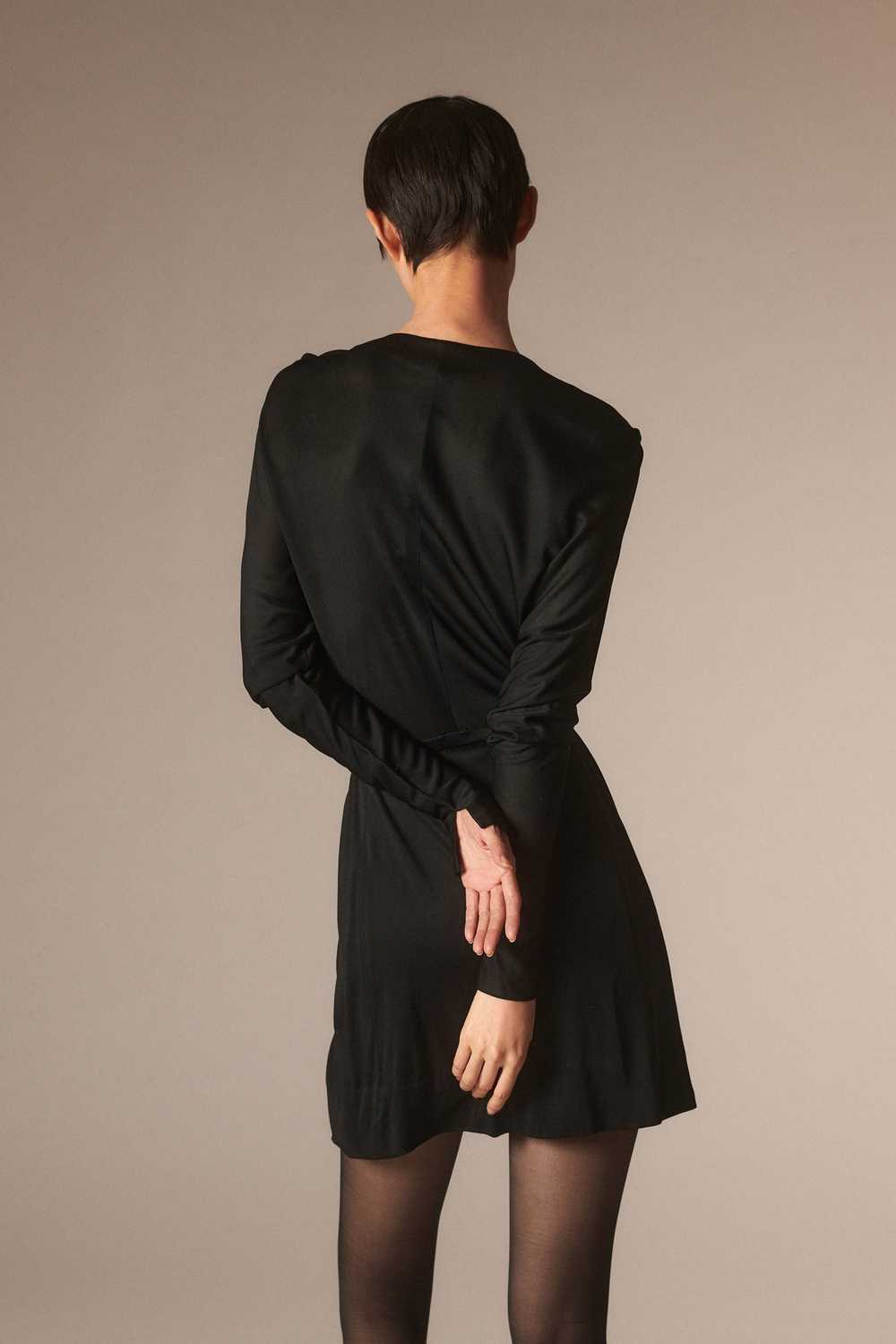 Vintage Halston Black Dress - image 3