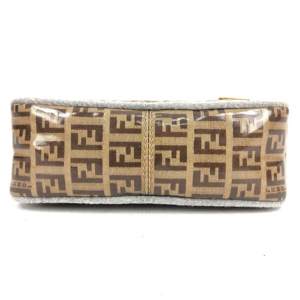 Fendi FF Zucca Monogram Canvas Cosmetic Bag / Pou… - image 4