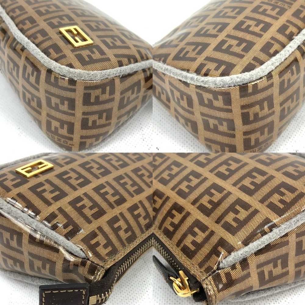 Fendi FF Zucca Monogram Canvas Cosmetic Bag / Pou… - image 8