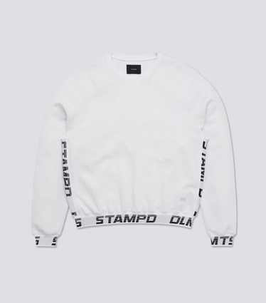 Stampd STAMPD Drive Pullover Sweatshirt White - image 1