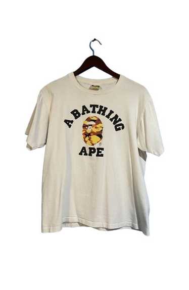 Bape Bape Fall Camo College Tee