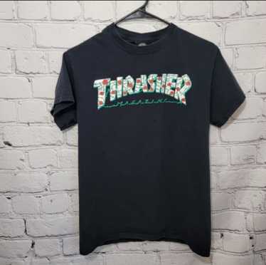 Thrasher Thrasher small rose logo short sleeve gr… - image 1