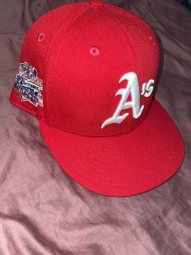 HAT CLUB EXCLUSIVE Luis V Red Bottom Brim UV New Era 59Fifty Fitted MLB Pin  $120.00 - PicClick