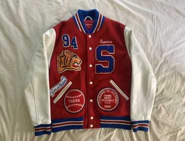 X \ DropsByJay على X: Supreme BB Simon Belt & MLB Varsity Jacket  Spotted on @Sauce_Walka102 Dropping Soon