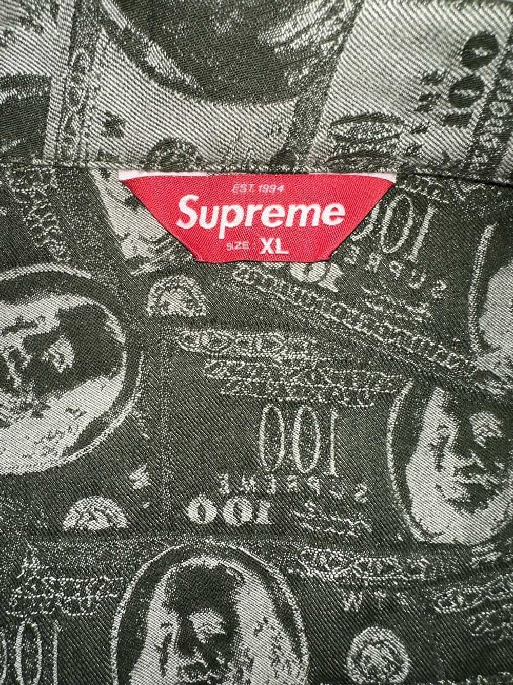 Supreme 100 dollar bill trucker jacket - image 4