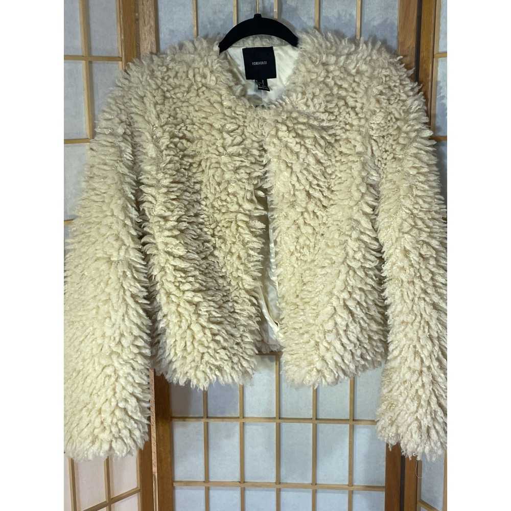 Forever 21 Forever 21 Sm Fuzzy Jacket - image 2