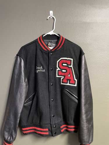Genuine Lambskin Leather Baseball Varsity Jacket Style #1051 (Part 1 o –  Jakewood