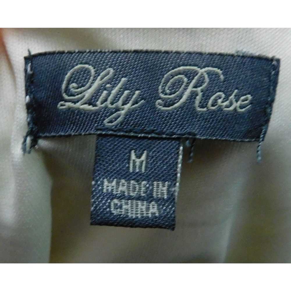 Other Lily Rose Crochet Cream Skater Dress - image 5