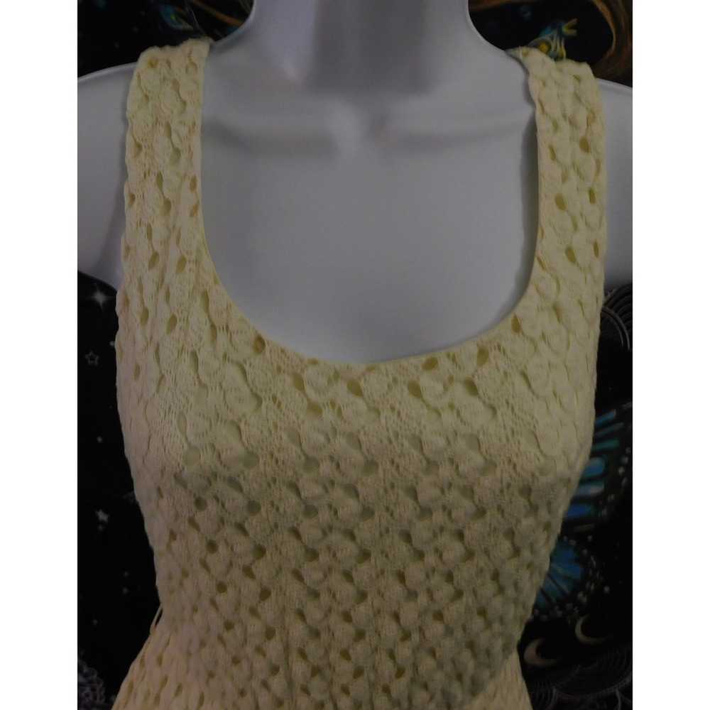 Other Lily Rose Crochet Cream Skater Dress - image 7