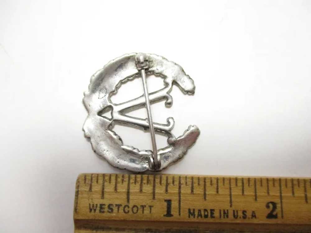 WWII Victory Pin V for Victory Brooch Sterling Ma… - image 10