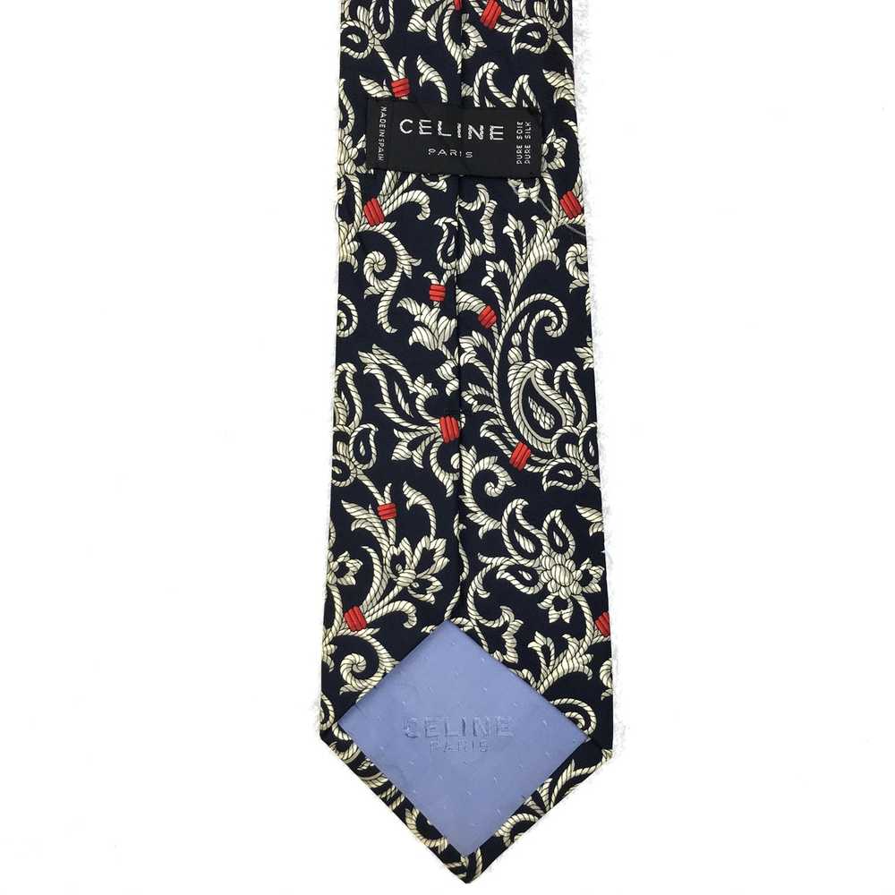 Celine × Luxury × Vintage Vintage Celine Neck tie… - image 7