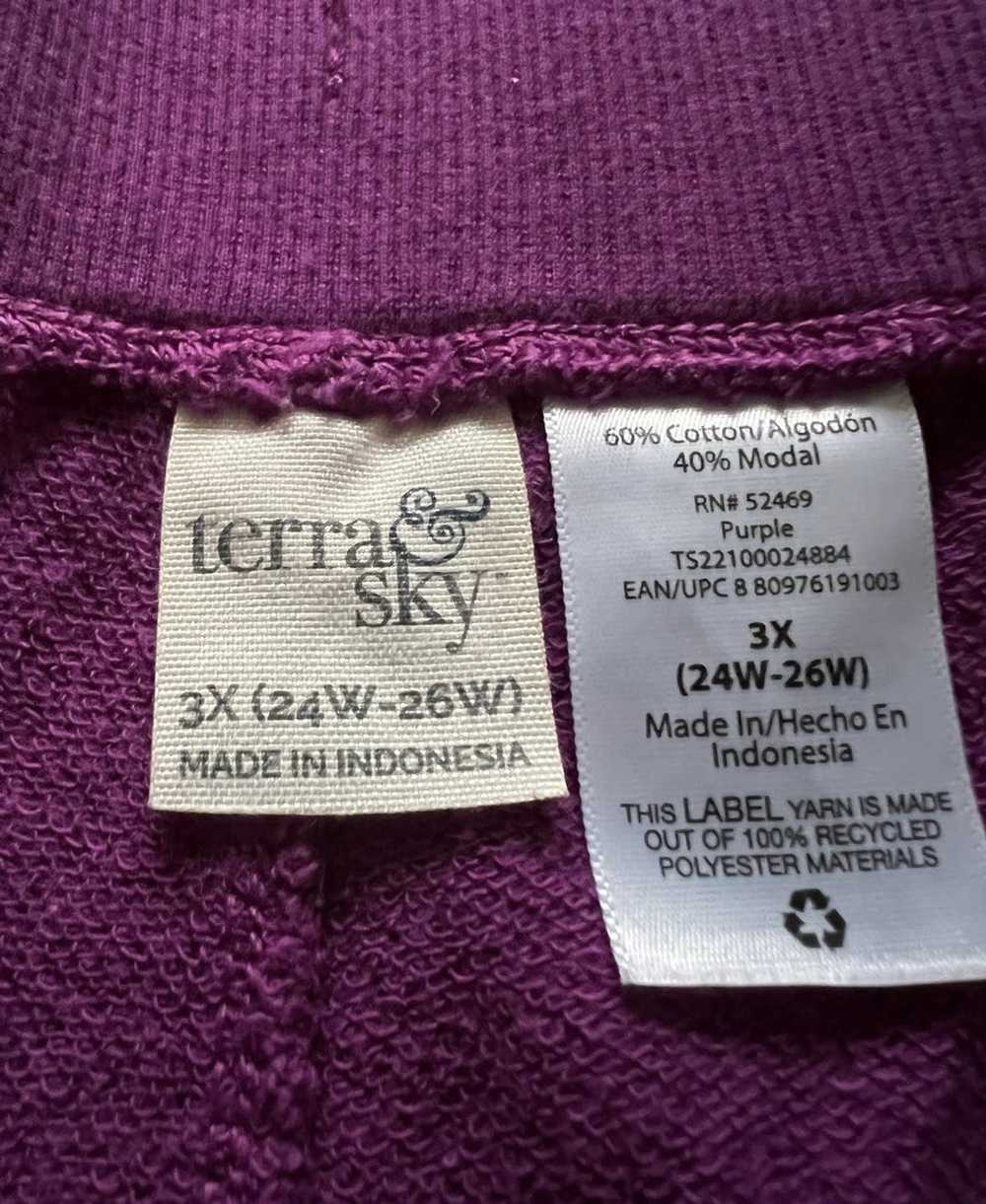 Other Terra & Sky purple shorts 3X D1 - image 2