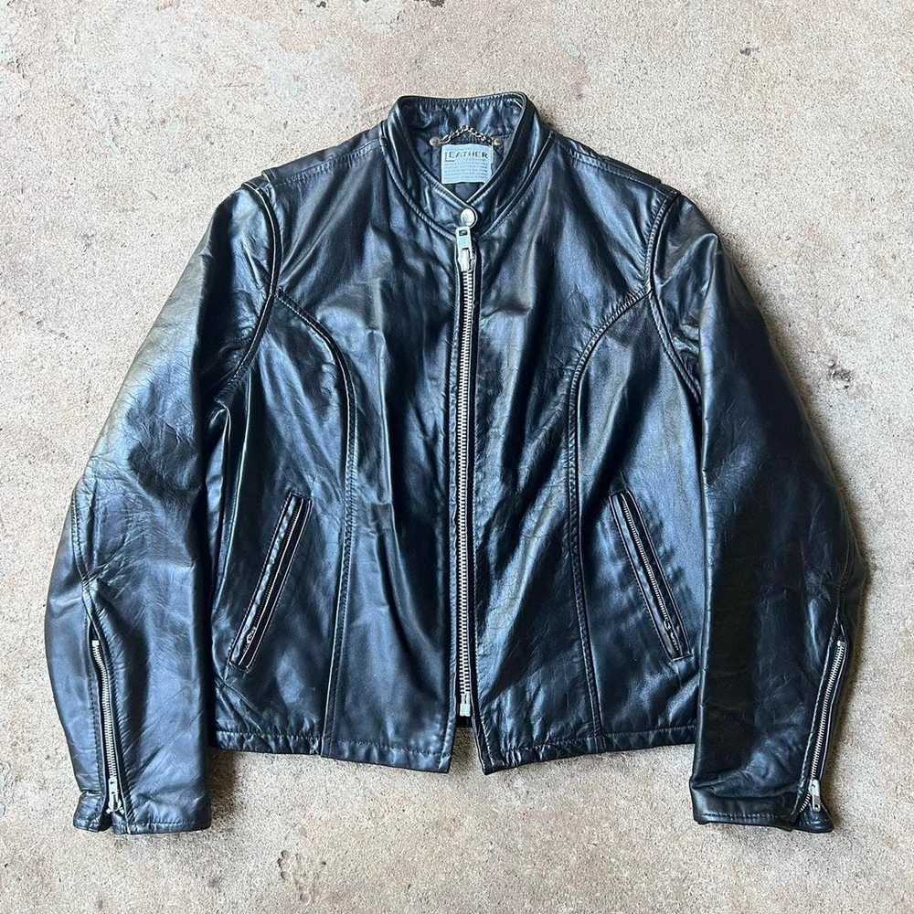 Genuine Leather × Streetwear × Vintage vintage bl… - image 1